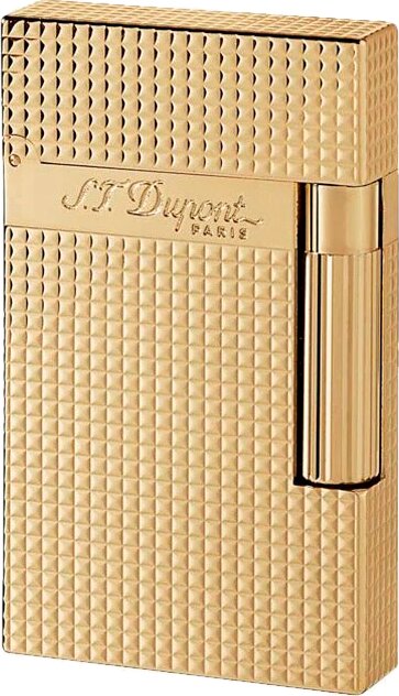 Dupont 16284 LIGHTER WITH YELLOW GOLD FINISH