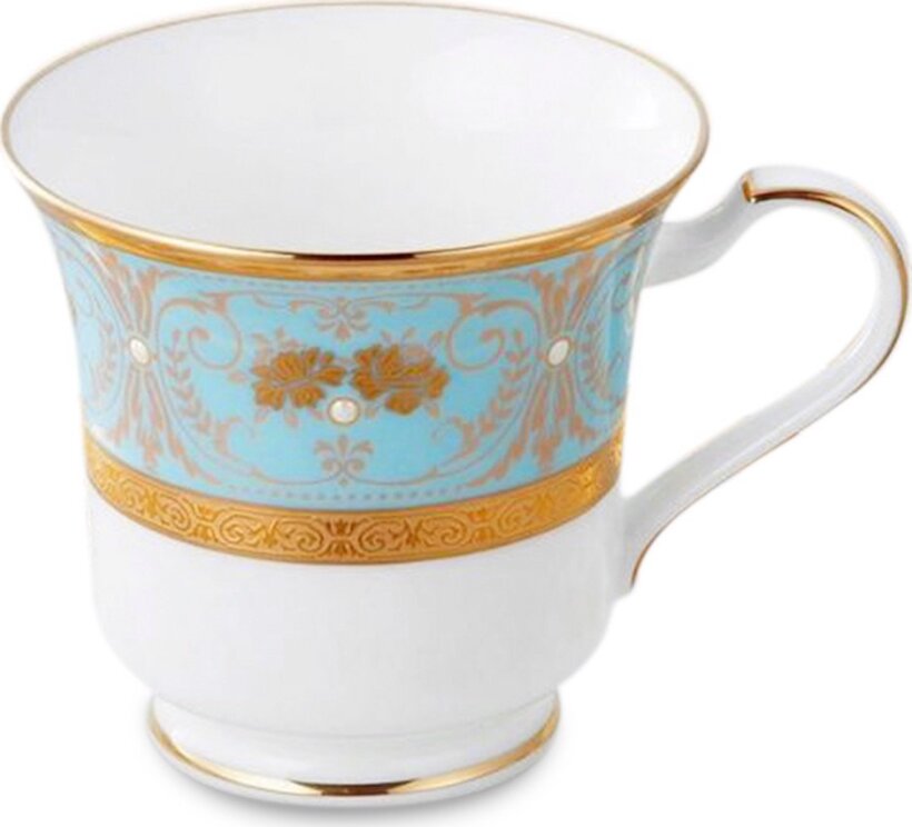 Noritake Georgian Turquoise Чашки и блюдца для чая