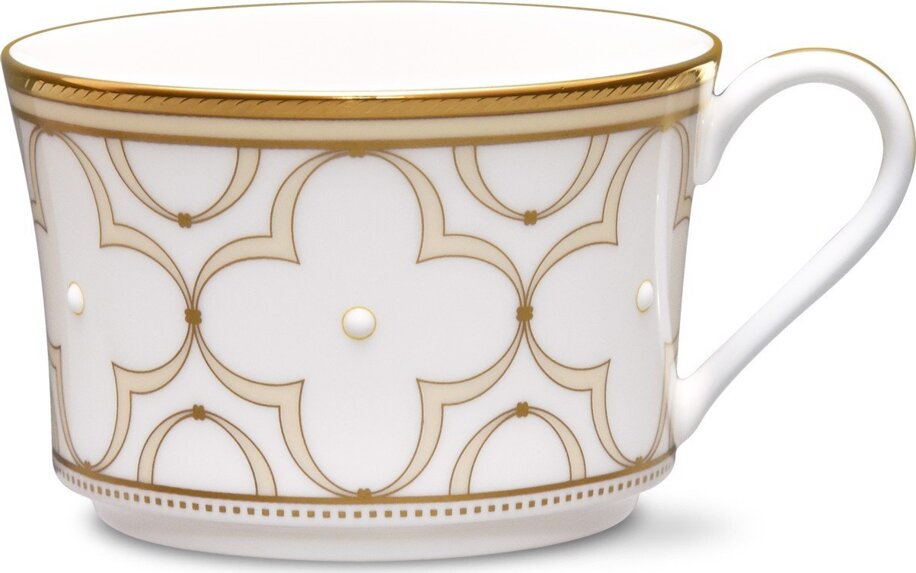 Noritake Trefolio gold Tea cups and saucers