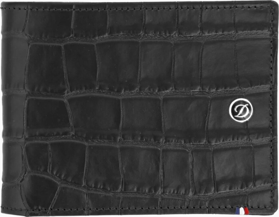 Dupont 180060 BLACK WALLET-6-CREDIT CARD SLOTS
