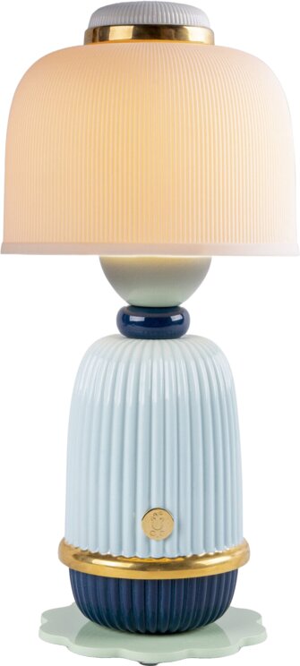 Lladro 1024147 Kokeshi lamp - blue