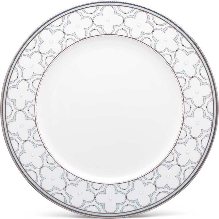Noritake Trefolio platinum Dinner plates
