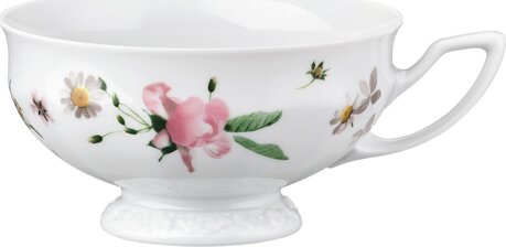 Rosenthal Maria pink rose Tea cups and saucers