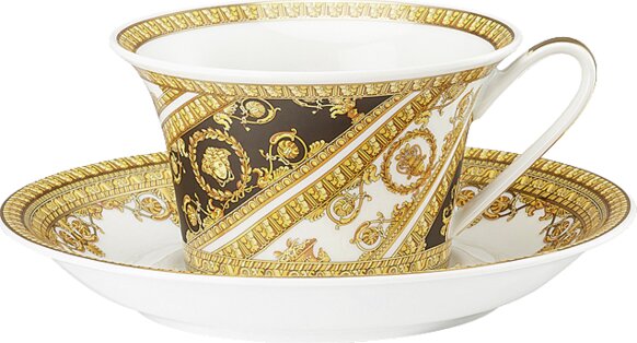 Versace I love baroque Tea cups and saucers