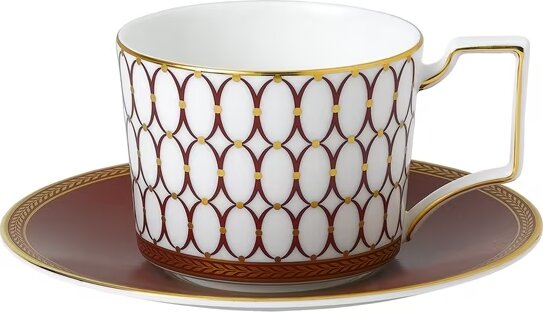 Wedgwood Renaissance Red Чашки и блюдца для чая